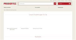 Desktop Screenshot of passiontec.at