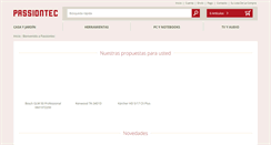 Desktop Screenshot of passiontec.es